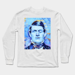 Phineas Gage Portrait | Phineas Gage Artwork | Phineas Gage Painting 14 Long Sleeve T-Shirt